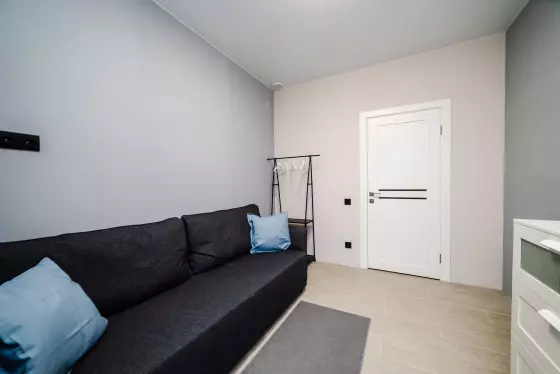 Гостевая комната — загородный дом 115 м² после ремонта под ключ