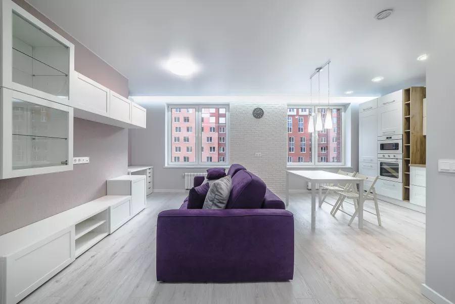Двухкомнатная квартира 55 м² после капитального ремонта, ЖК «Среда»